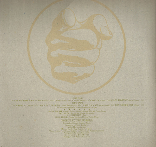 We're An American Band