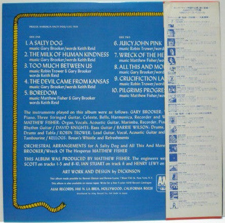 Master Release: A Salty Dog by Procol Harum