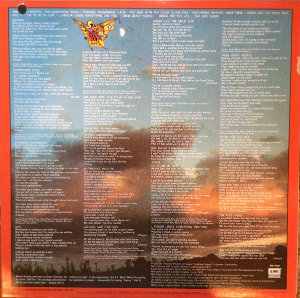 Release: The Kick Inside-Vinyl-US-1978-SW-17003-8958591