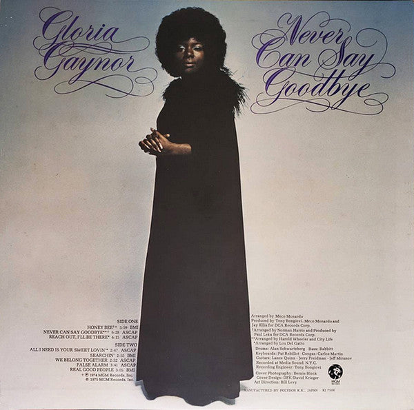 Never Can Say Goodbye