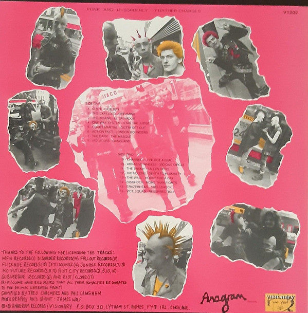 Master Release: Punk And Disorderly - Further Charges by Various