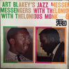 Art Blakey & The Jazz Messengers - Art Blakey's Jazz Messengers With Thelonious Monk (Vinyl, LP, Album, Repress) Good Plus (G+) / Good (G)