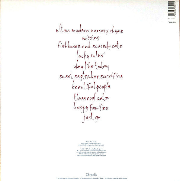 Release: Ultra Modern Nursery Rhymes-Vinyl-UK-1990-CHR1701-1591011