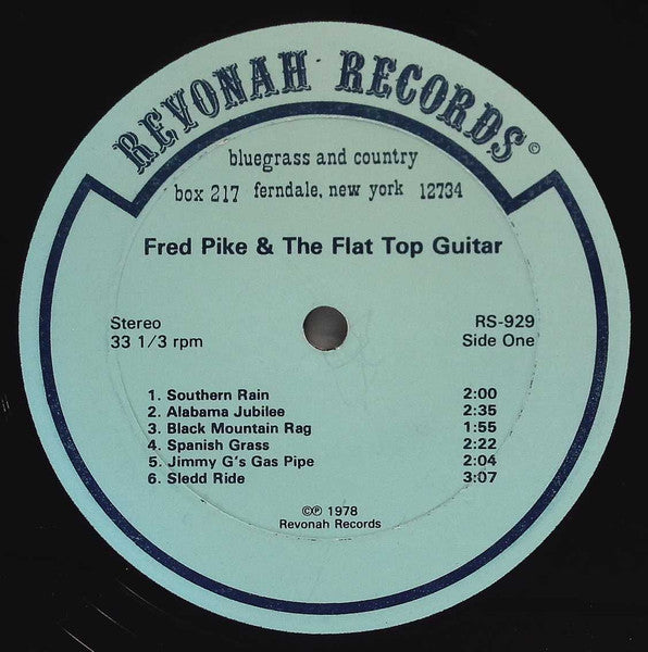 Fred Pike And The Flat Top Guitar