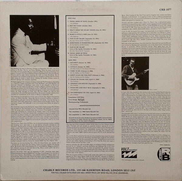 Master Release: Come To Me by Otis Redding