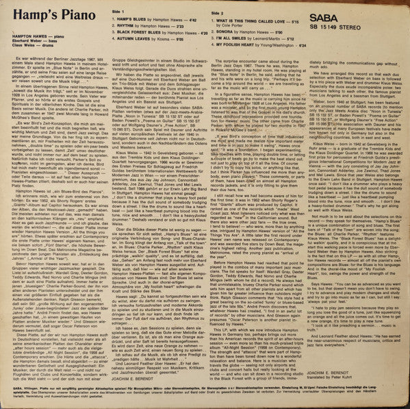 Hamp's Piano