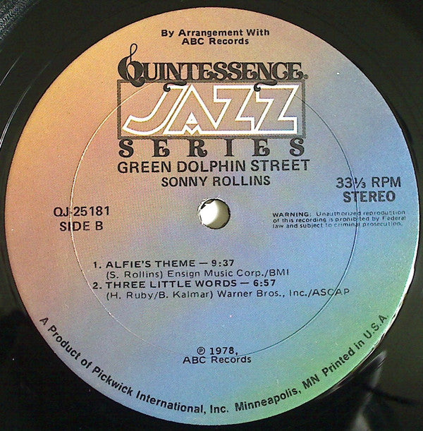 Green Dolphin Street