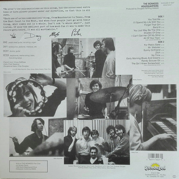 Release: Headquarters-Vinyl-US-1996-LP 5047-3770157
