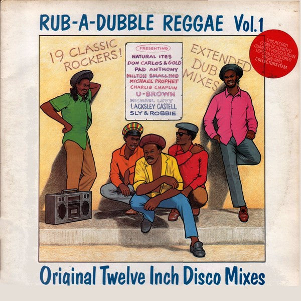 Master Release: Rub-A-Dubble Reggae Vol.1 (Original Twelve Inch Disco Mixes) by Various