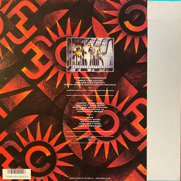 Release: Fine Young Cannibals-Vinyl-Japan-1986-L28P1233-3634755