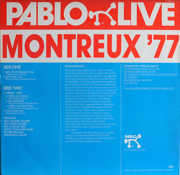 Montreux '77: Dizzy Gillespie Jam