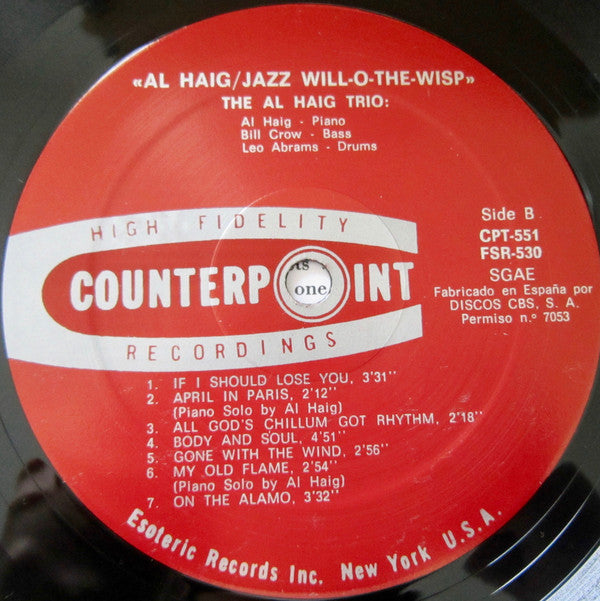 Jazz Will-O-The-Wisp