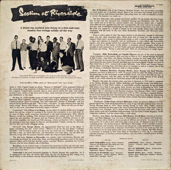 Session At Riverside