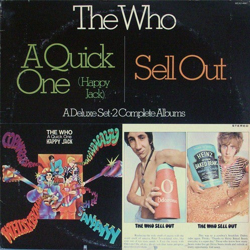 Release: A Quick One / The Who Sell Out-Vinyl-US-1980-MCA2-4067-3799941