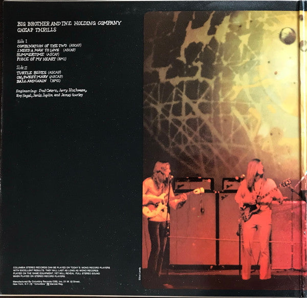 Master Release: Cheap Thrills by Big Brother & The Holding Company