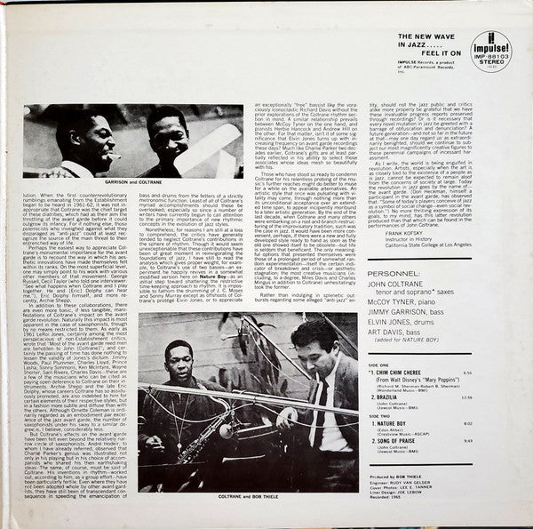 The John Coltrane Quartet Plays