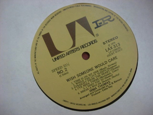 Release: Wish Someone Would Care-Vinyl-Japan-1979-LAX-313-3672628
