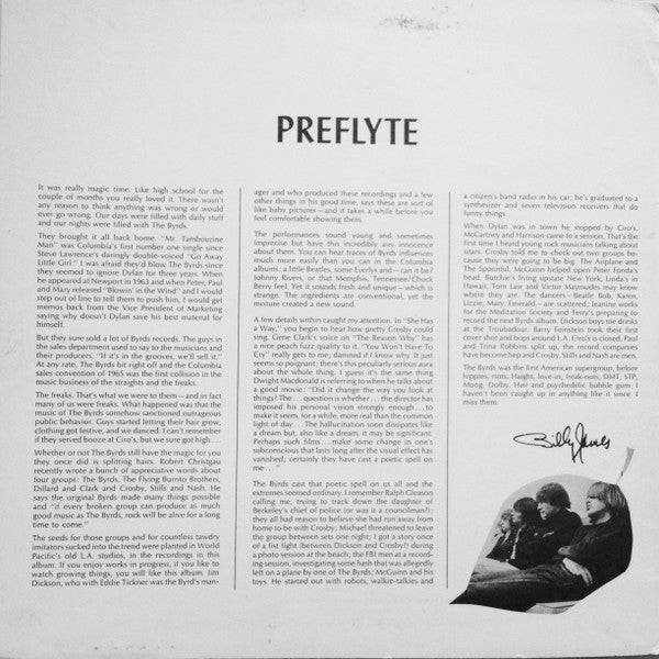 Master Release: Preflyte by David Crosby