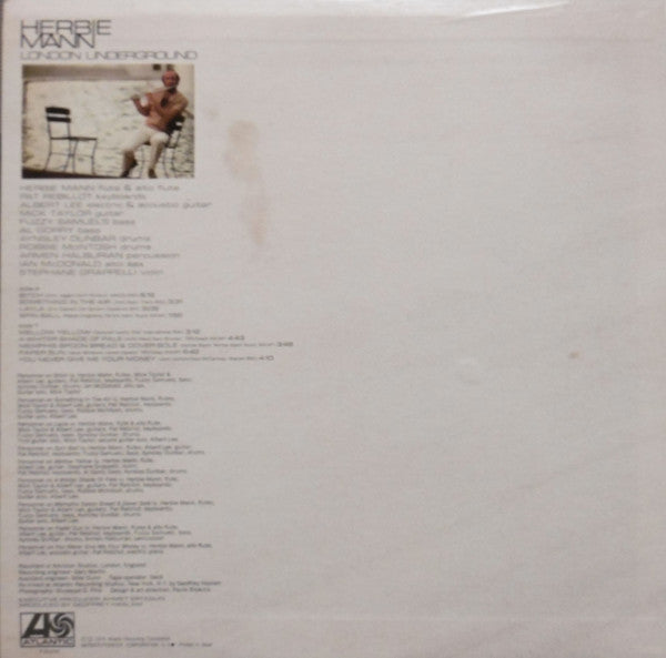 Release: London Underground-Vinyl-Japan-1974-P-8429A-7856634