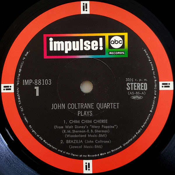 The John Coltrane Quartet Plays