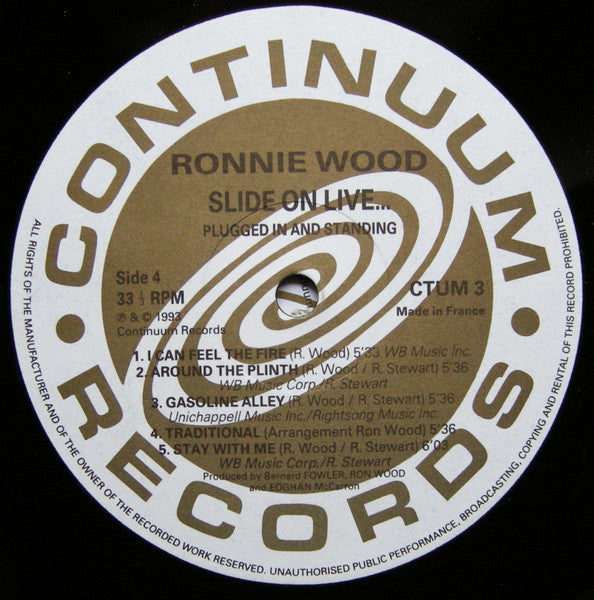 Slide On Live - Plugged In And Standing