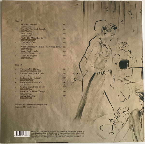 Master Release: As Time Goes By by Bryan Ferry
