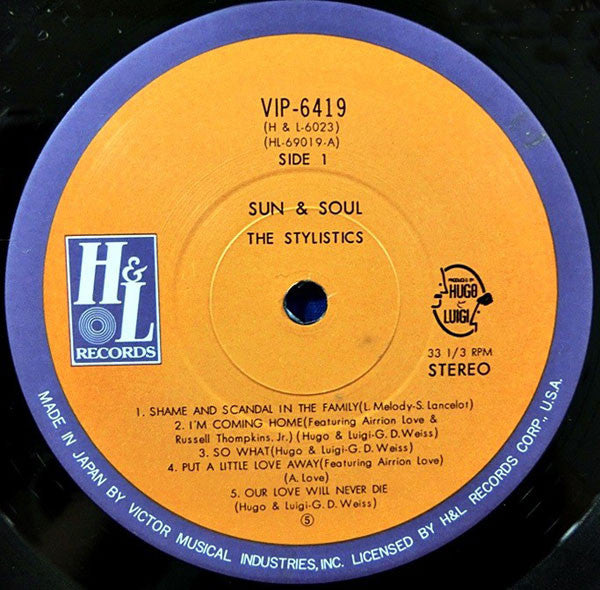 Release: Sun & Soul-Vinyl-Japan-1977-VIP-6419-1689063