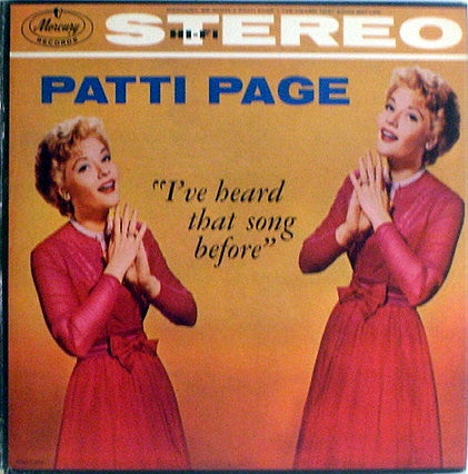 Master Release: I've Heard That Song Before by Patti Page