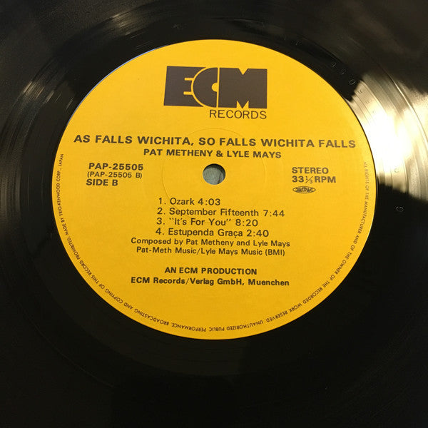 As Falls Wichita, So Falls Wichita Falls