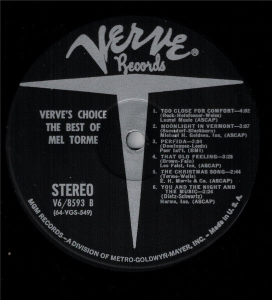 The Best Of Mel Tormé