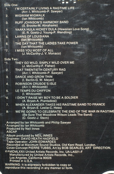 Under The Ragtime Moon