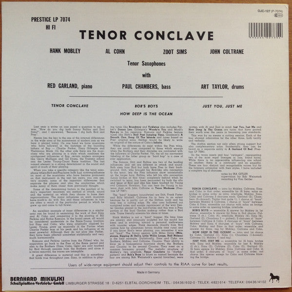 Tenor Conclave