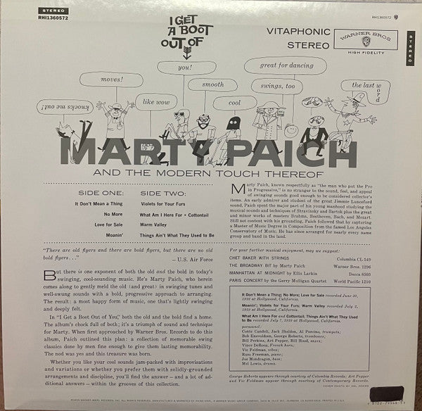 Release: I Get A Boot Out Of You-Vinyl-US-2008-RHI1360572, none-2653279