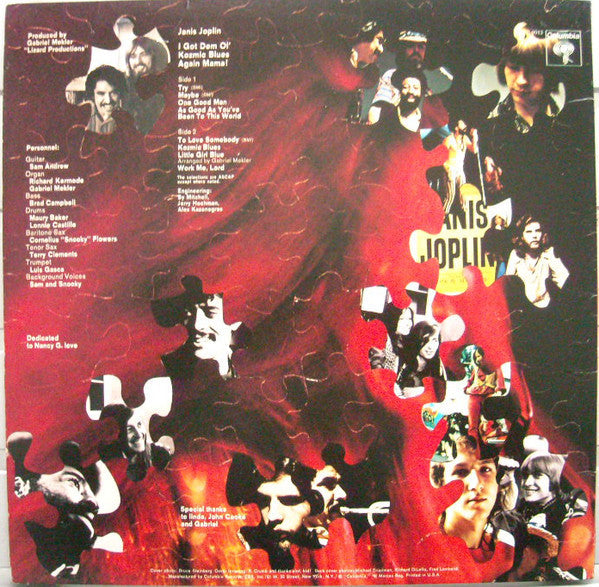 Release: I Got Dem Ol' Kozmic Blues Again Mama!-Vinyl-US-None-PC 9913-8345350