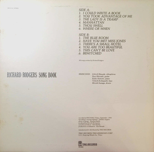 Richard Rodgers Song Book