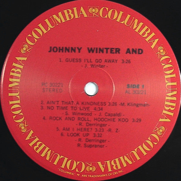 Release: Johnny Winter And-Vinyl-US-None-PC 30221-2643606