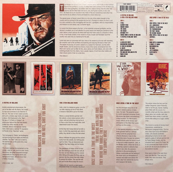 Master Release: A Fistful Of Sounds by Ennio Morricone