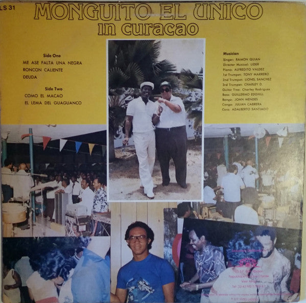 Release: Lassissi Presents Monguito El Unico In Curaçao-Vinyl-Ivory Coast-1980-LS-31, LS 31-9723942