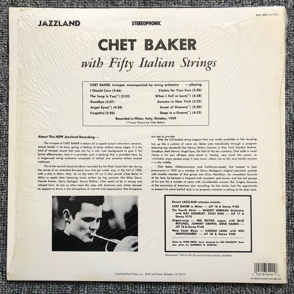 Master Release: Angel Eyes by Chet Baker