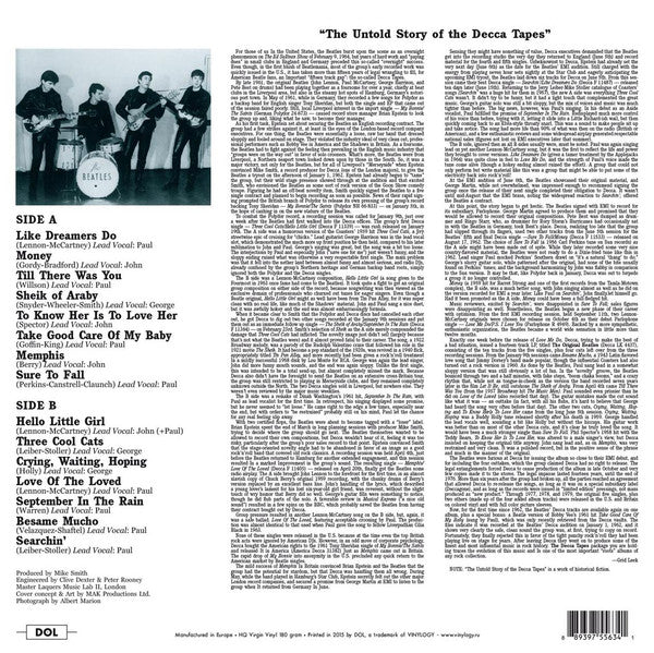 Release: The Decca Tapes-Vinyl-Europe-2015-DOS634H-7480004