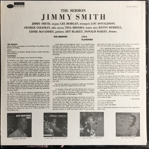 Release: The Sermon!-Vinyl-US-1967-BST 84011-4791440