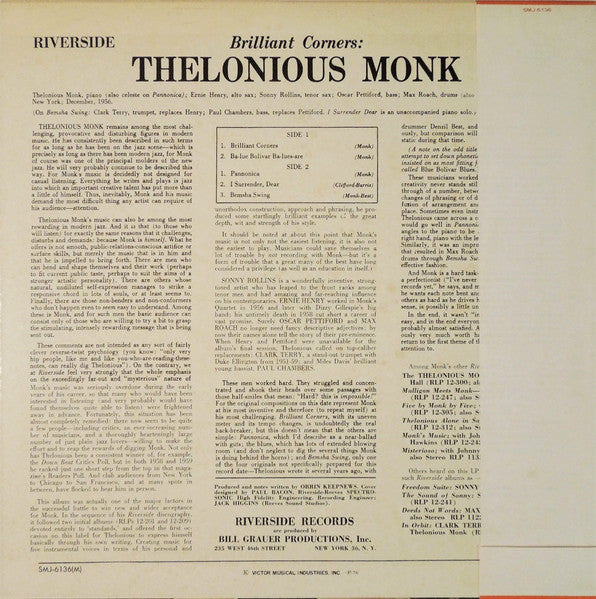 Brilliant Corners = ブリリアント・コーナーズ