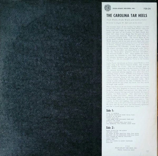 Release: Unknown Release-Vinyl-US-1964-FSA-24-5103002