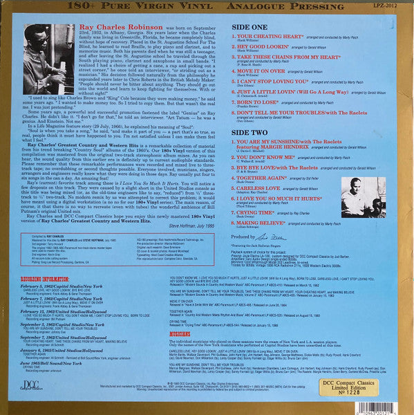 Release: Greatest Country & Western Hits-Vinyl-US-1995-LPZ-2012-5540617