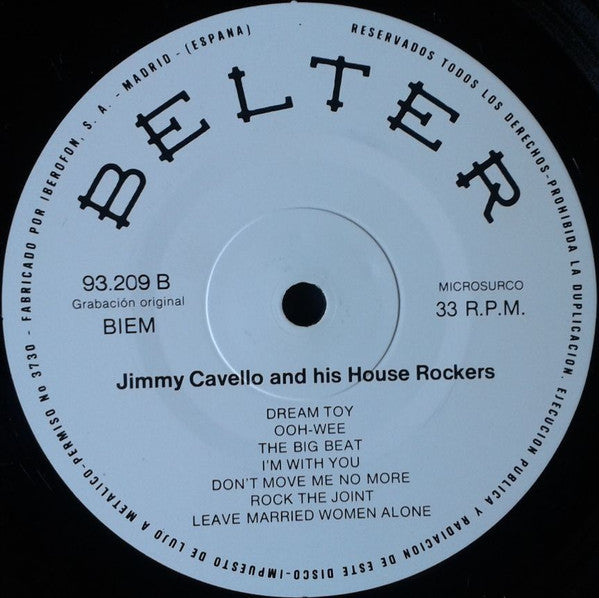 Jimmy Cavello And His House Rockers