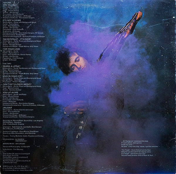 Release: Cry Tough-Vinyl-US-1976-SP-4573-8864165