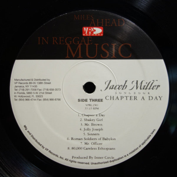 Chapter A Day: Jacob Miller Song Book