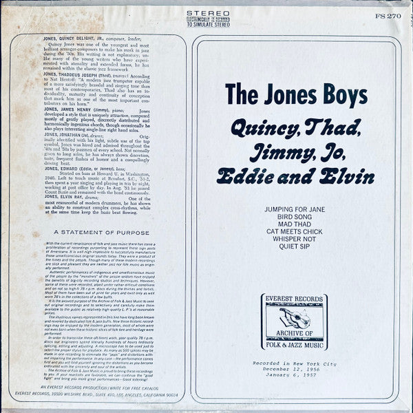 Release: Mad Thad-Vinyl-US-1973-FS 270-3027128