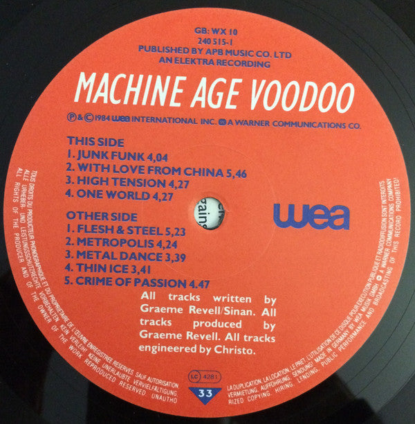 Machine Age Voodoo