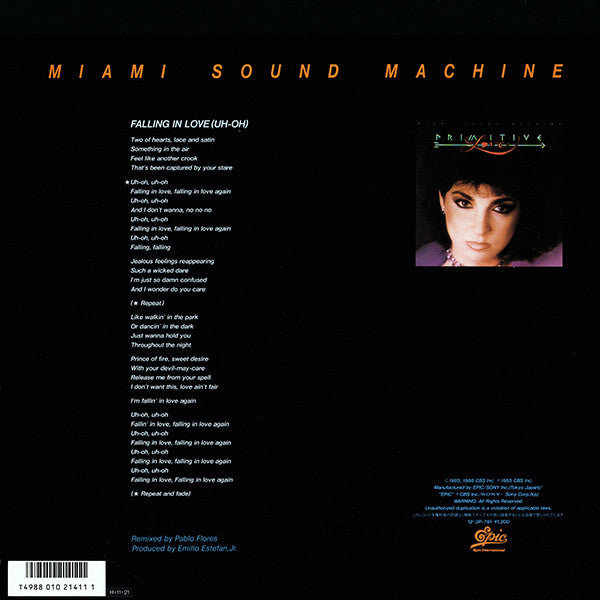 Release: Falling In Love (Uh-Oh)-Vinyl-Japan-1985-12・3P 791-4666984